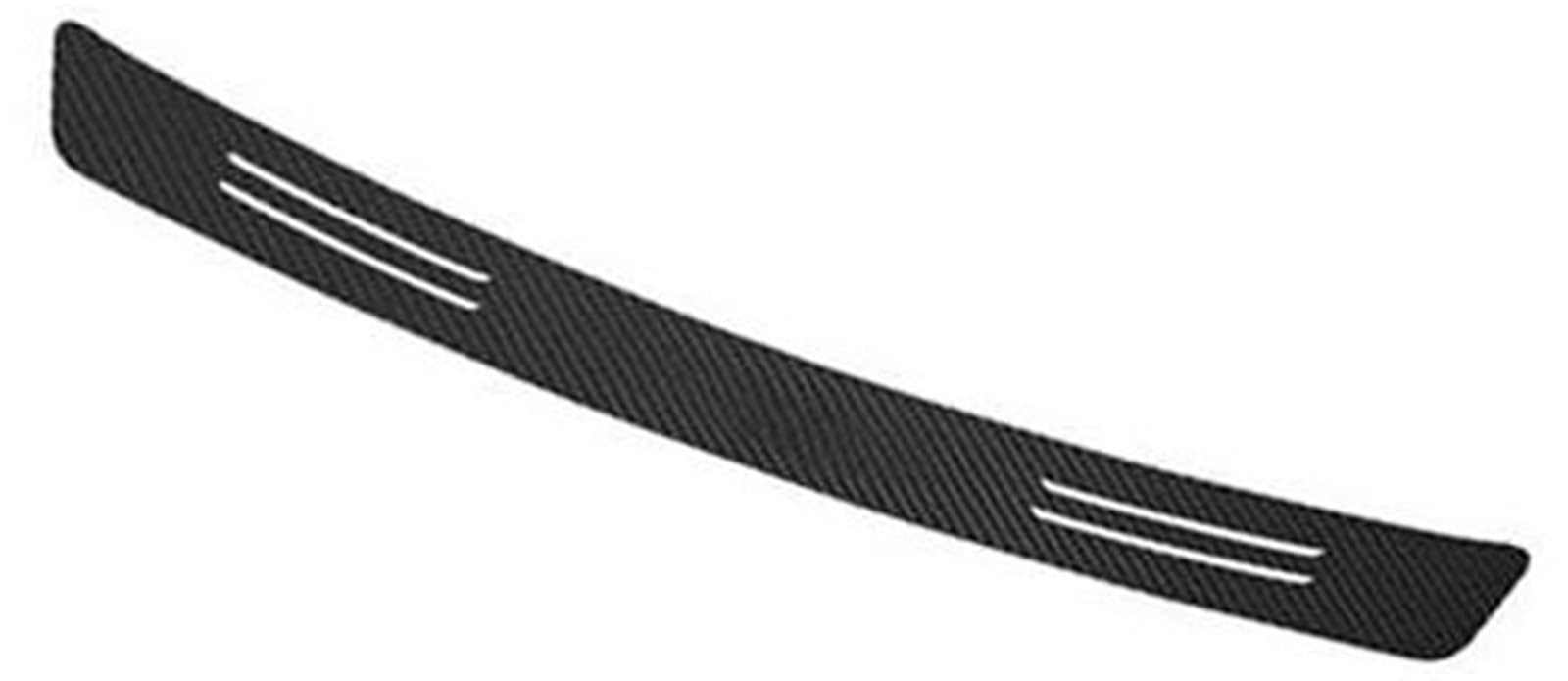 Szwaldaper, for Chevrolet, for SAIL Kofferraum-Heckschutz-Plattenaufkleber, Auto-Heckstoßstangenverkleidung, Anti-Kicked-Kratzschutzaufkleber Auto-Heckstoßstangenschutz aus Gummi(Black) von Szwaldaper