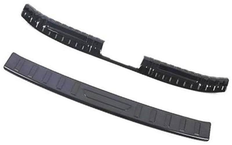 Szwaldaper, for Civic, 10th 2016-2021 Auto Hintere Stoßstange Abdeckung Auto Stamm Sill Streifen Schutz Platte Innen Dekor Styling Teil Auto-Heckstoßstangenschutz aus Gummi(Black Hatchback Black) von Szwaldaper