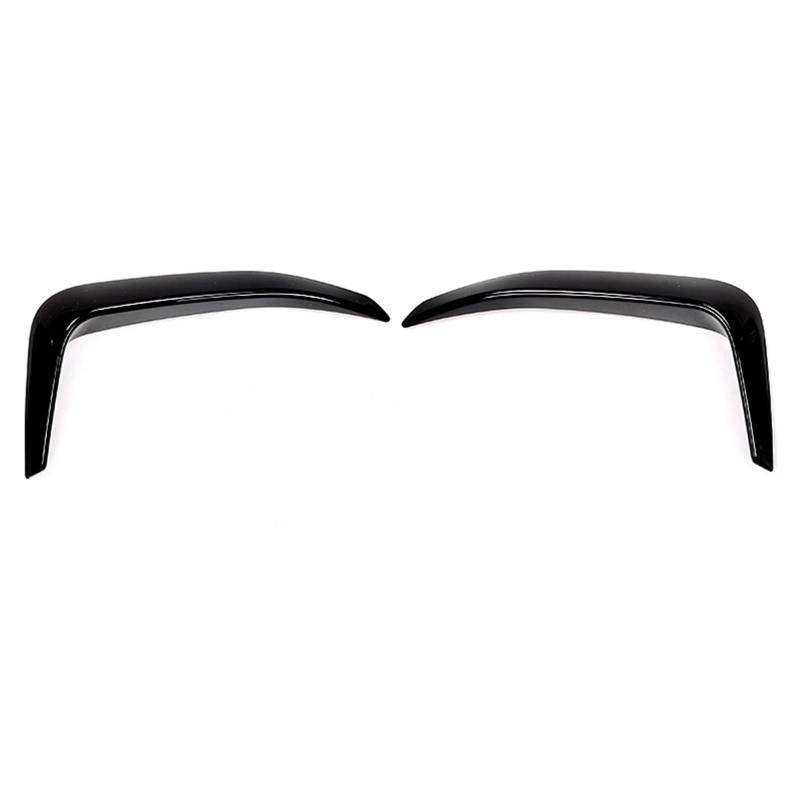Szwaldaper, for Ford, for Mustang, Mach-E 2021-2023 Nebelscheinwerfer-Lüftungsschlitzverkleidung Carbonfaser-Look Frontstoßstange Seitenlampe Ansaugrahmen Spoiler Splitter Lüftungsblende für Nebelsch von Szwaldaper