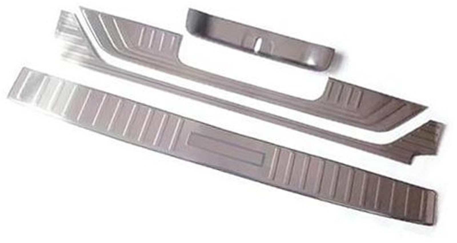 Szwaldaper, for Mercedes, for Benz, for Vito V-Klasse W447 2014 2015–2022, hinterer Kofferraum, innen und außen, Stoßstangenplatte, Schutzabdeckungs-Set Auto-Heckstoßstangenschutz aus Gummi(Black All Szwaldaper, for Mercedes, for Benz, for Vito V-Klasse W447 2014 2015–2022, hinterer Kofferraum, innen und außen, Stoßstangenplatte, Schutzabdeckungs-Set Auto-Heckstoßstangenschutz aus Gummi(Black All von Szwaldaper