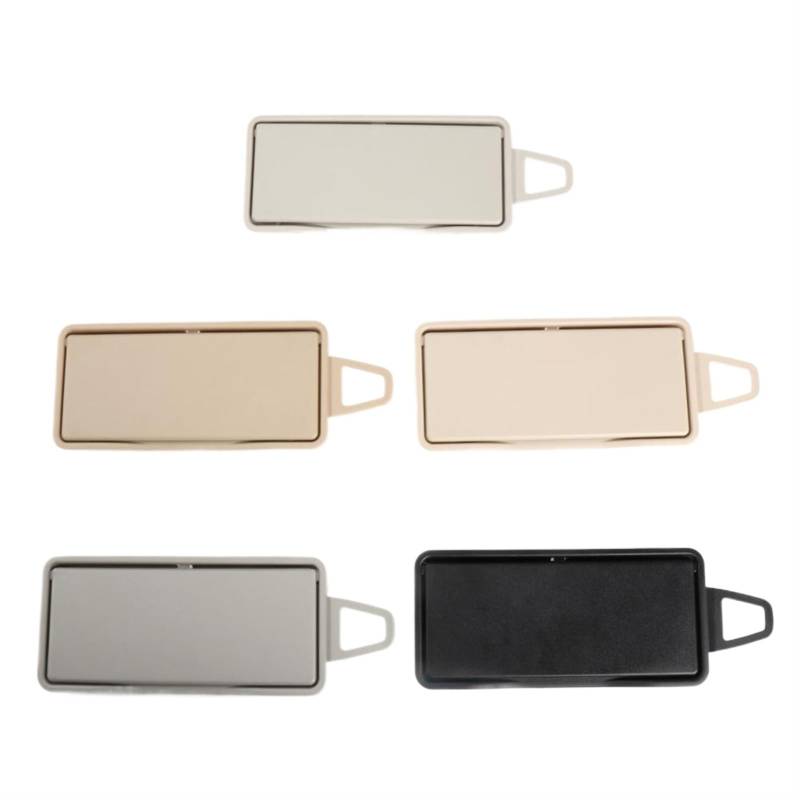 Szwaldaper, for Mercedes-Benz, E CLS Auto-Innenraum-Sonnenschutz-Visier-Make-up-Kosmetikspiegel-Abdeckung, for Benz, W212 W218 Autozubehör 2128108100 Auto-Sonnenblenden-Spiegelabdeckung(Dark Gray Lef von Szwaldaper