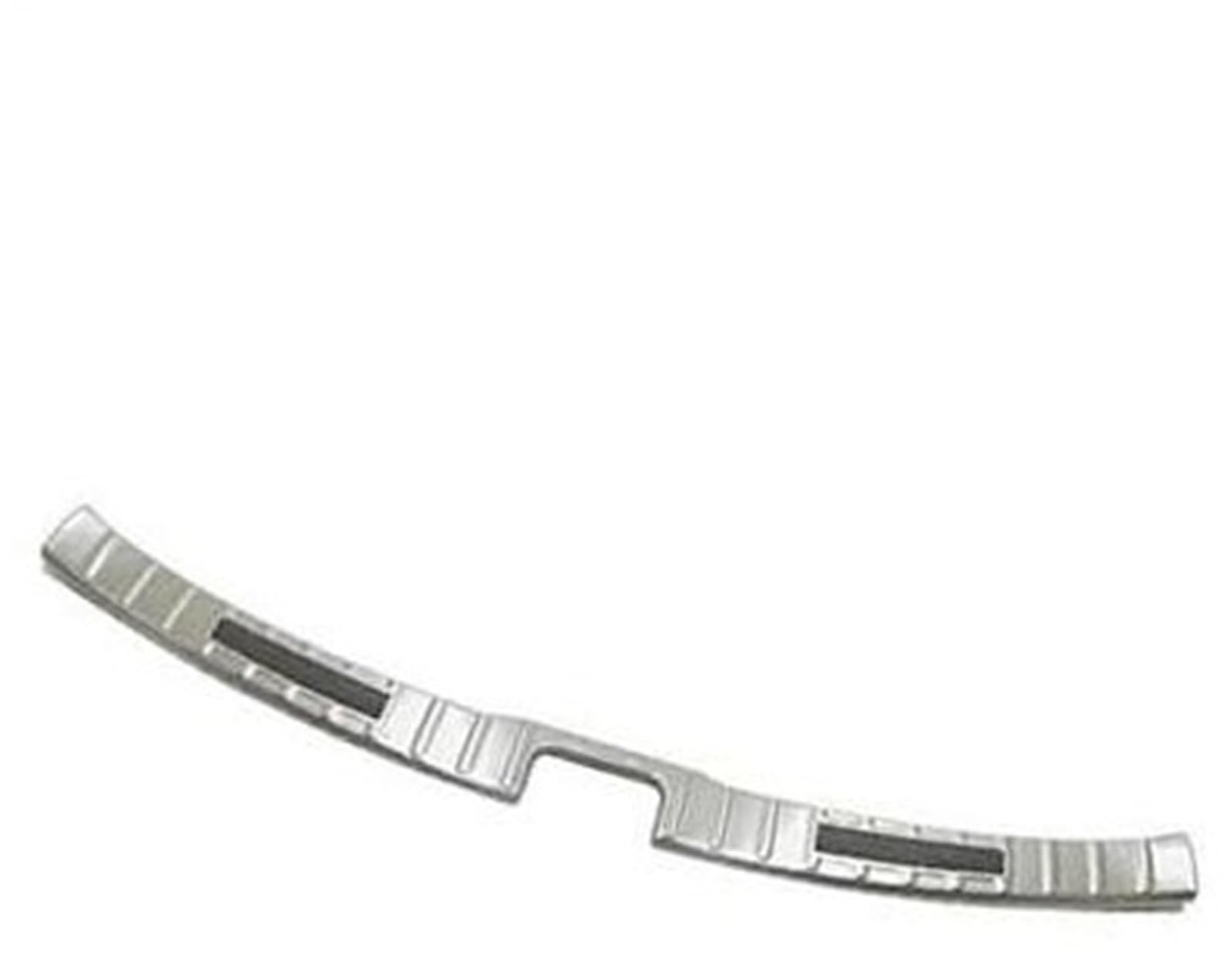 Szwaldaper, for Polestar, 2 2021–2024, Schwarz-Silber, Auto-Heckkoffer-Schutzplatte, Anti-Hit-Staub-Schwellenabdeckungs-Verkleidungszubehör Auto-Heckstoßstangenschutz aus Gummi(Silver Inner a) von Szwaldaper