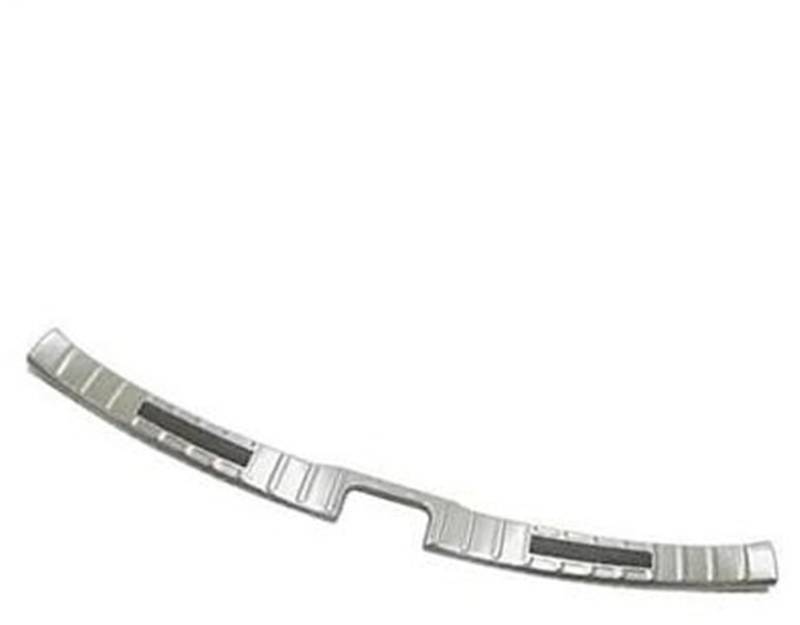 Szwaldaper, for Polestar, 2 2021–2024, Schwarz-Silber, Auto-Heckkoffer-Schutzplatte, Anti-Hit-Staub-Schwellenabdeckungs-Verkleidungszubehör Auto-Heckstoßstangenschutz aus Gummi(Silver Inner a) von Szwaldaper