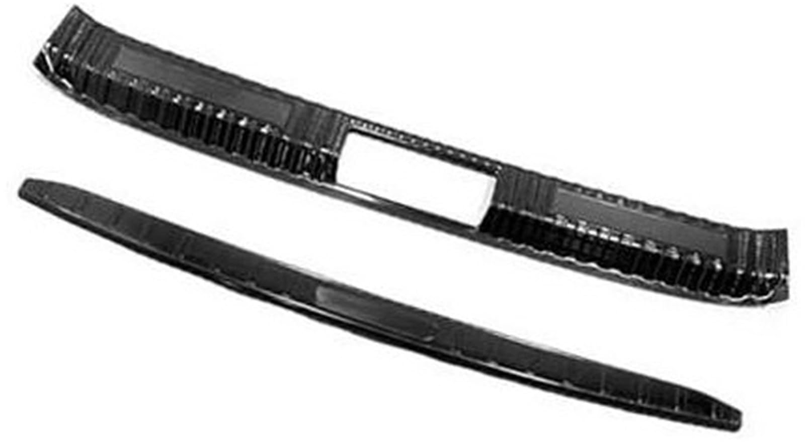 Szwaldaper, for Renault, for Captur 2019 2020 2021 2022 Auto-Heckkoffer-Schutzplatte Anti-Hit-Staub-Schwellenabdeckungszubehör Auto-Heckstoßstangenschutz aus Gummi(Black 3) von Szwaldaper
