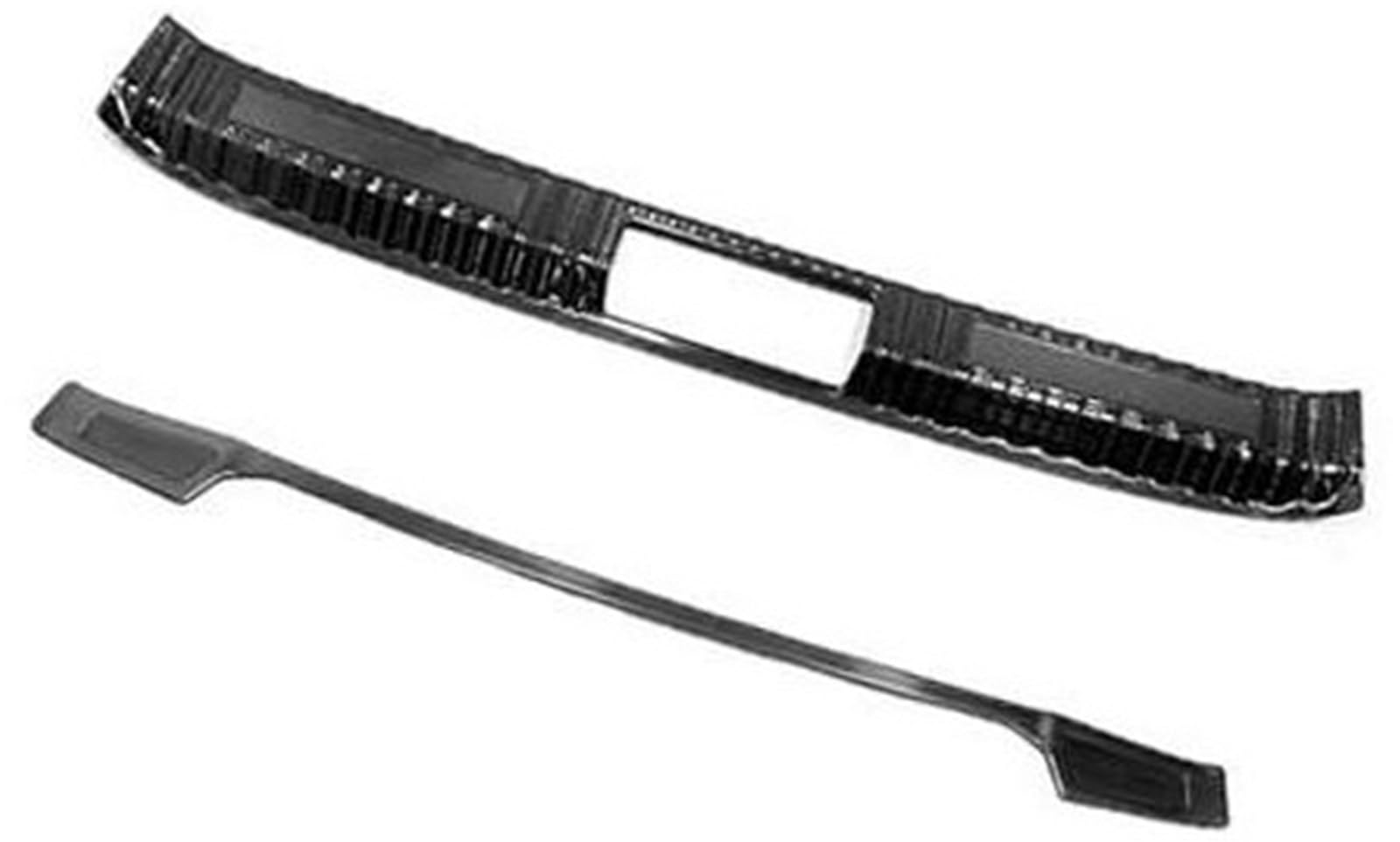 Szwaldaper, for Renault, for Captur 2019 2020 2021 2022 Auto-Heckkoffer-Schutzplatte Anti-Hit-Staub-Schwellenabdeckungszubehör Auto-Heckstoßstangenschutz aus Gummi(Black 4) von Szwaldaper