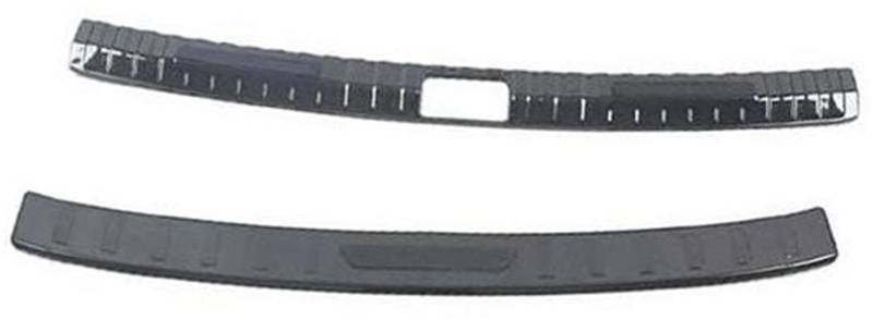 Szwaldaper, for Skoda, for Octavia, for Pro A8 Heckstoßstangenabdeckung Panel-Schutz Kofferraumschwellerschutz Verschleißplattenverkleidungszubehör Auto-Heckstoßstangenschutz aus Gummi(Black) von Szwaldaper