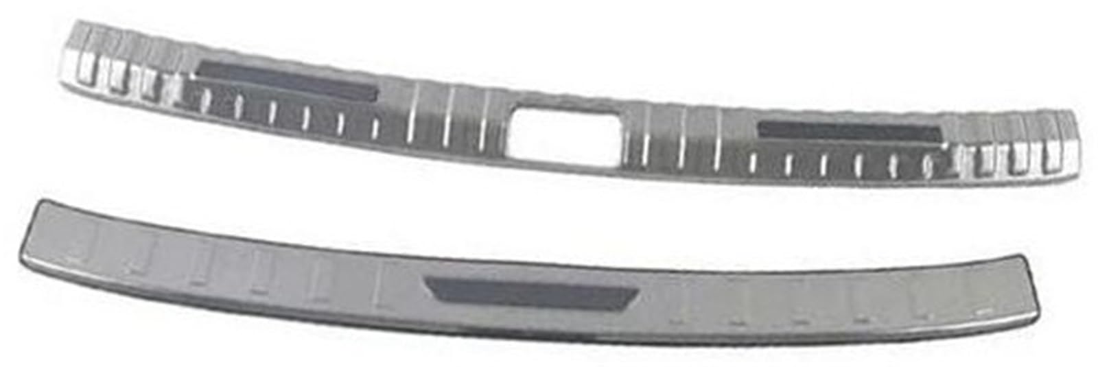 Szwaldaper, for Skoda, for Octavia, for Pro A8 Heckstoßstangenabdeckung Panel-Schutz Kofferraumschwellerschutz Verschleißplattenverkleidungszubehör Auto-Heckstoßstangenschutz aus Gummi(Silver) von Szwaldaper