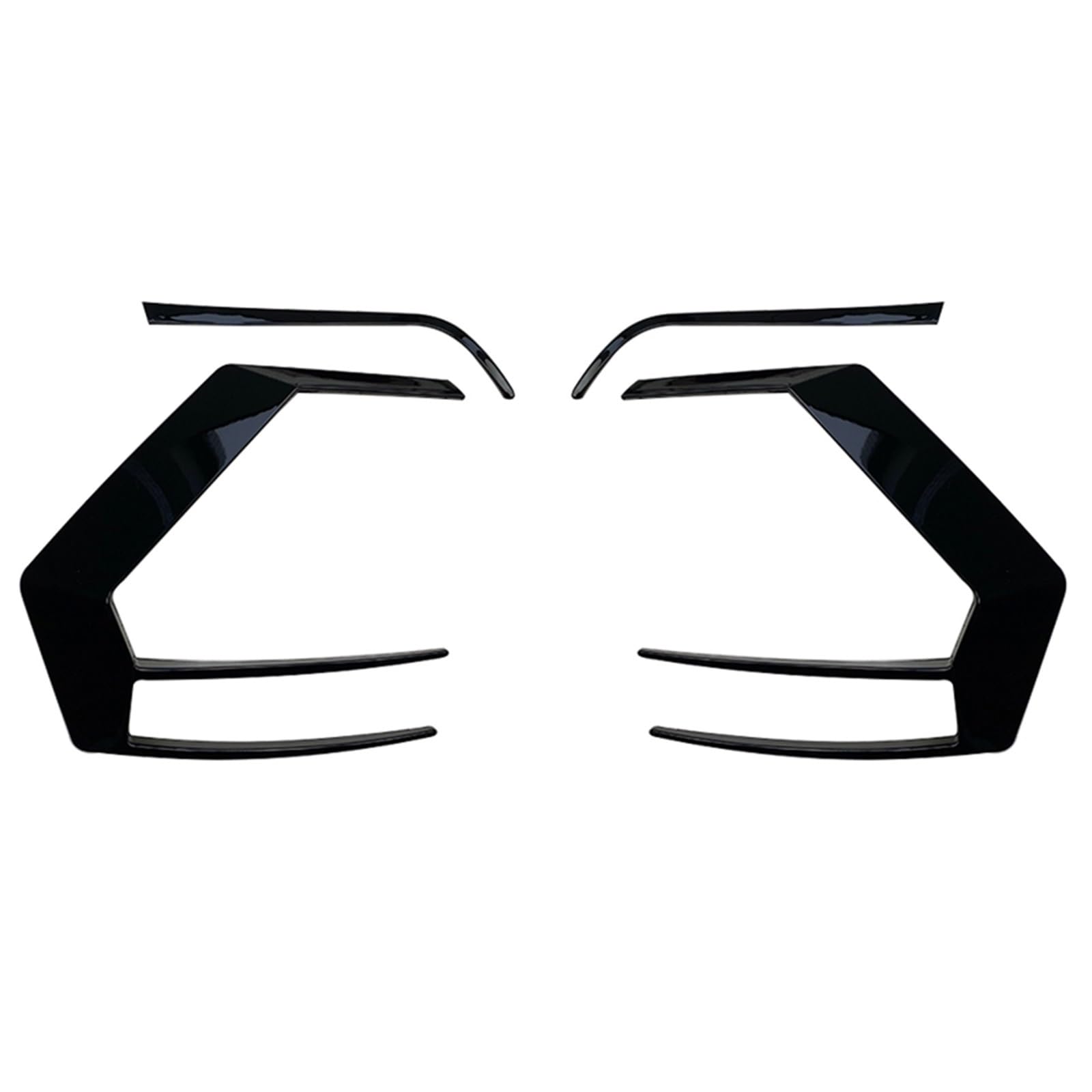 Szwaldaper, for VW, for Golf, 7 MK7 GTI R GTD R400 2012-2015 Heckstoßstange Lüftungsschlitzblende Nebelscheinwerferabdeckung Rückleuchtenrahmen Spoiler Splitter Lüftungsblende für Nebelscheinwerfer(4 Szwaldaper, for VW, for Golf, 7 MK7 GTI R GTD R400 2012-2015 Heckstoßstange Lüftungsschlitzblende Nebelscheinwerferabdeckung Rückleuchtenrahmen Spoiler Splitter Lüftungsblende für Nebelscheinwerfer(4 von Szwaldaper
