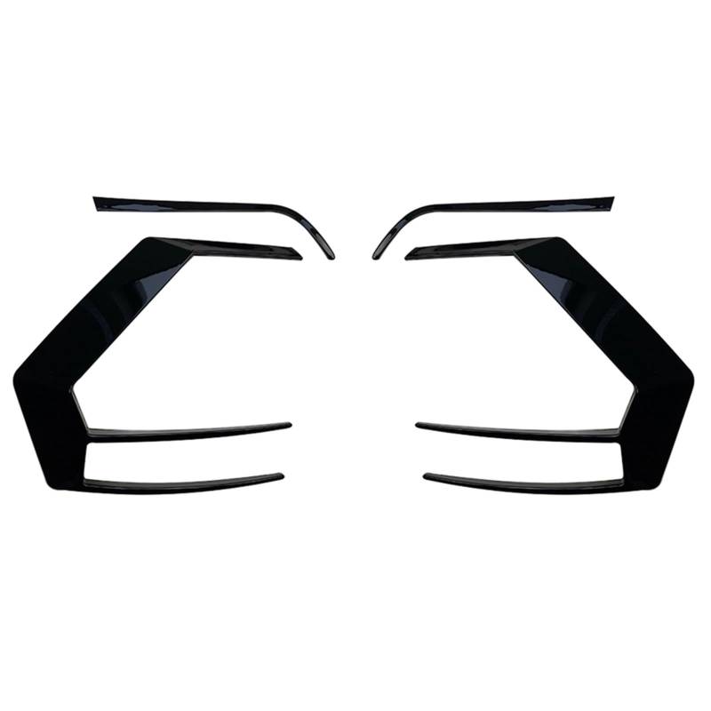Szwaldaper, for VW, for Golf, 7 MK7 GTI R GTD R400 2012-2015 Heckstoßstange Lüftungsschlitzblende Nebelscheinwerferabdeckung Rückleuchtenrahmen Spoiler Splitter Lüftungsblende für Nebelscheinwerfer(4 von Szwaldaper