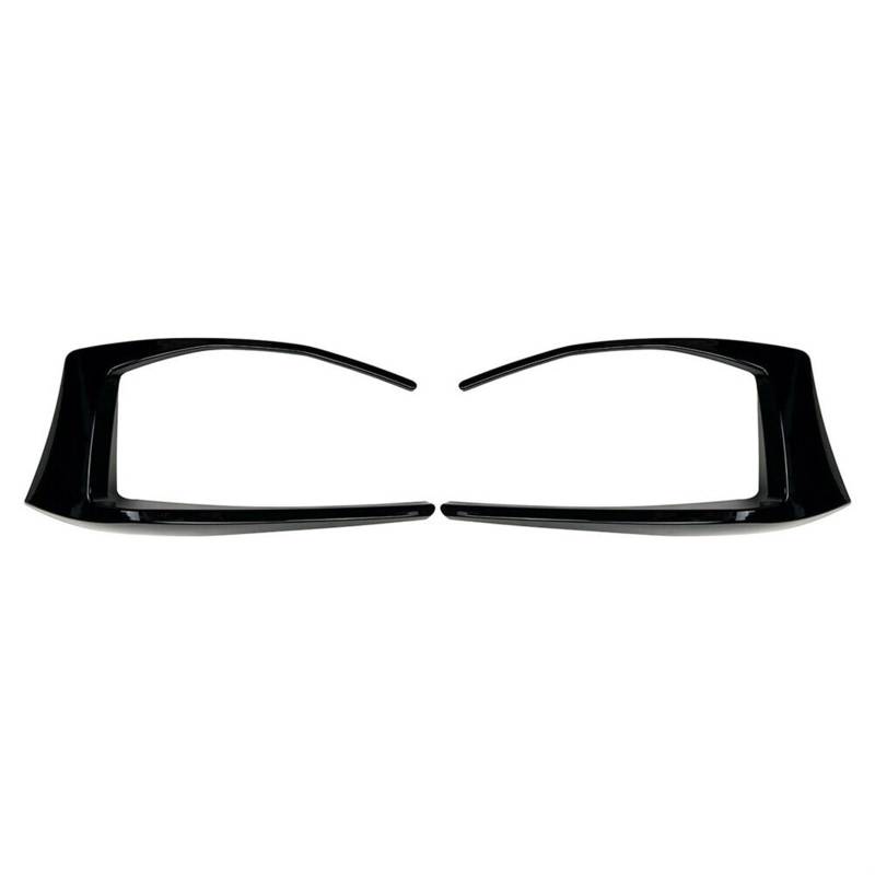 Szwaldaper, for VW, for Golf, 7 MK7 GTI R GTD R400 2012-2015 Heckstoßstange Lüftungsschlitzblende Nebelscheinwerferabdeckung Rückleuchtenrahmen Spoiler Splitter Lüftungsblende für Nebelscheinwerfer(2 von Szwaldaper