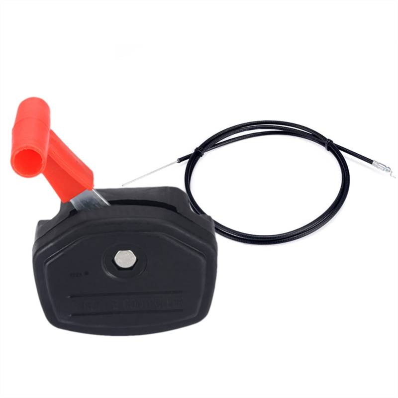 Szwaldaper 1PC 56 Zoll Rasenmäher Gaszug Schalter Kunststoff Legierung Choke Hebel Control Griff Kit Rasenmäher Garten Werkzeuge Ersatzteile Gasgriffschalter für Rasenmäher von Szwaldaper