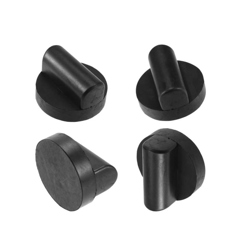 Szwaldaper 2/4 Stück Gummi-Wagenheber-Puck, Wagenheber-Hebeplatte, Wagenheber-Hebepunkt-Pad-Adapter, Reparaturwerkzeug for Entfernen des Autos, for TT RS R8 A6 Wagenheberunterlage(4pcs) von Szwaldaper
