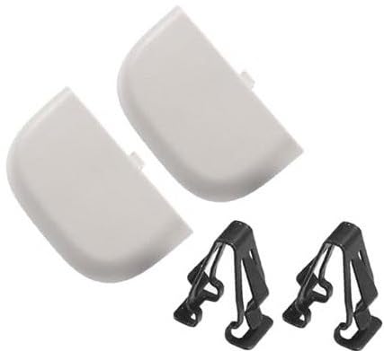 Szwaldaper 2 Sätze Grauguss-Sonnenblendenkappen-Cliphalter Nr. DS7Z-54672A40-AF/DS7Z4273AA/DS7Z-9904132-A, for Ford, Fusion 2013-2016, for Lincoln, MKZ 2013-2016 Auto-Sonnenblenden-Clip von Szwaldaper