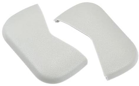 Szwaldaper 2 Stück graue ABS-Sonnenblendenbolzenabdeckung, Make-up-Spiegelabdeckung Nr. 96420-3JA0A, for Nissan, Maxima 2016-2020, for Nissan, for Murano, 2015-2020 Auto-Sonnenblenden-Clip von Szwaldaper