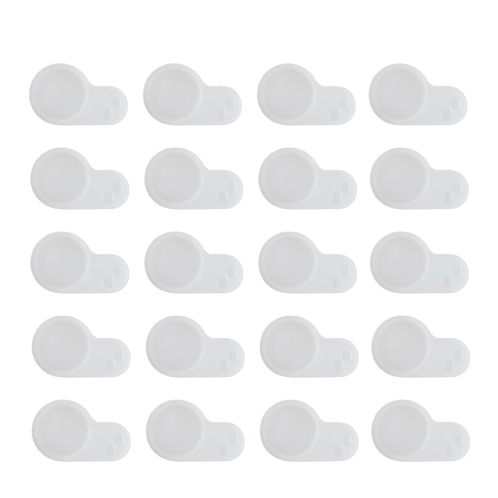Szwaldaper 20PC Silikonabdeckung, for Kugoo, for M4 Kaboo Elektroroller LCD-Display, wasserdichte transparente Schutzkappe, Instrumenten-Armaturenbrett Display für Elektroroller(20pcs) von Szwaldaper