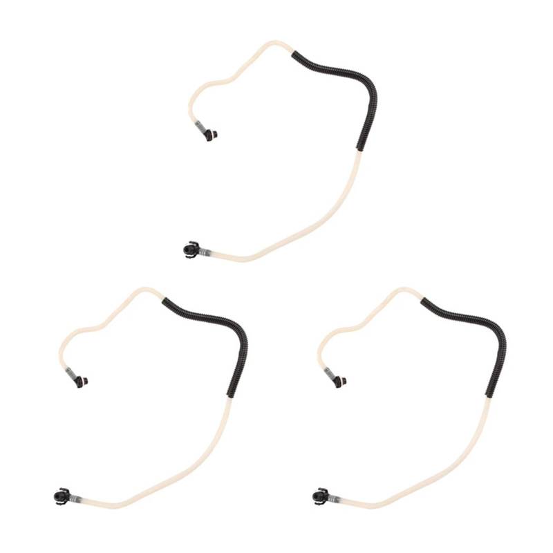 Szwaldaper 3X Kraftstoffrücklaufrohr, Kraftstoffeinspritzventil-Leckschlauch, for Mercedes-Benz, Sprinter 901/902/903/904 A6110702932 Ölleck-Rücklaufleitung von Szwaldaper