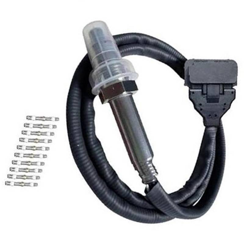 Szwaldaper 4326862 5WK96751C A045S156 SNS151C A2C95993300-01 Stickstoff-Sauerstoff-Sensor NOX-Sensoren for Cummins-Motor Stickoxid-Sensor Auto-Sauerstoffsensor(Black Probe) von Szwaldaper