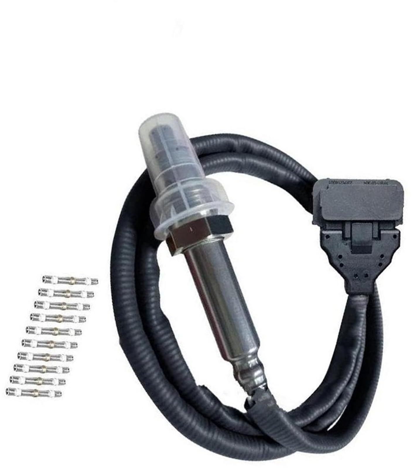 Szwaldaper 4326864 5WK96750C A2C95992900 1710806 A045S158 Sensor, for Cummins Motor Auto Styling Zubehör Stickoxid Sensor Auto-Sauerstoffsensor(Black Probe) von Szwaldaper