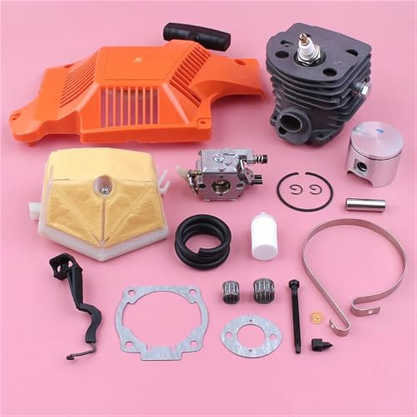 Szwaldaper 46-mm-Zylinder-Kolben-Starter-Set, for Husqvarna, 55 51 Vergaser, Luftfilter, Kette, Bremsband, Einsteller, Kettensägen-Ersatzteil Szwaldaper 46-mm-Zylinder-Kolben-Starter-Set, for Husqvarna, 55 51 Vergaser, Luftfilter, Kette, Bremsband, Einsteller, Kettensägen-Ersatzteil von Szwaldaper
