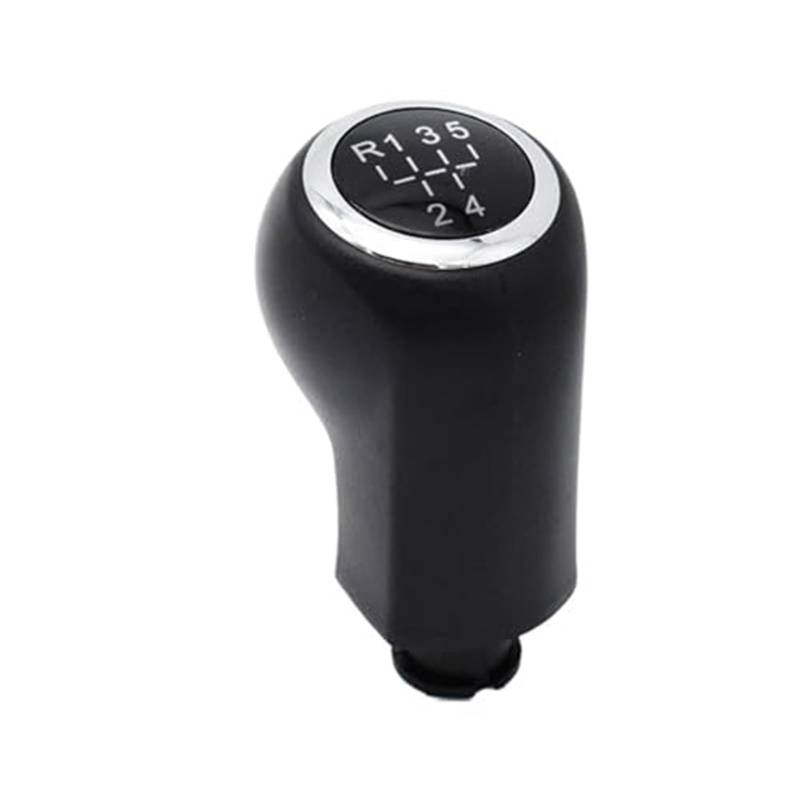 Szwaldaper 5/6 Gang Auto Schaltknauf Abdeckung, for Opel, for Vauxhall, Astra H 2005-2009 Lever Pen Stick Gaitor Boot Schaltsackabdeckung fürs Auto(Black Shift knob) von Szwaldaper