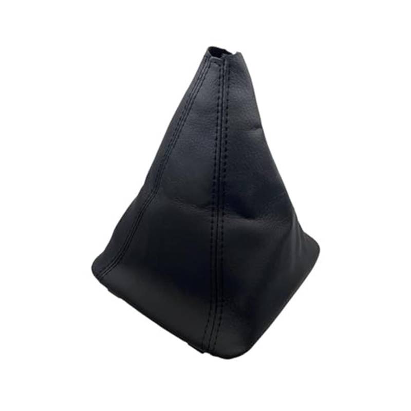 Szwaldaper 5 6 Gang 12 mm Schaltknauf Gamasche Kofferraumabdeckung, for Skoda, for Octavia, A5 A6 2004–2012, manueller Hebel, Schalthebel, Griffstift Schaltsackabdeckung fürs Auto(BLACK GearShiftCover von Szwaldaper
