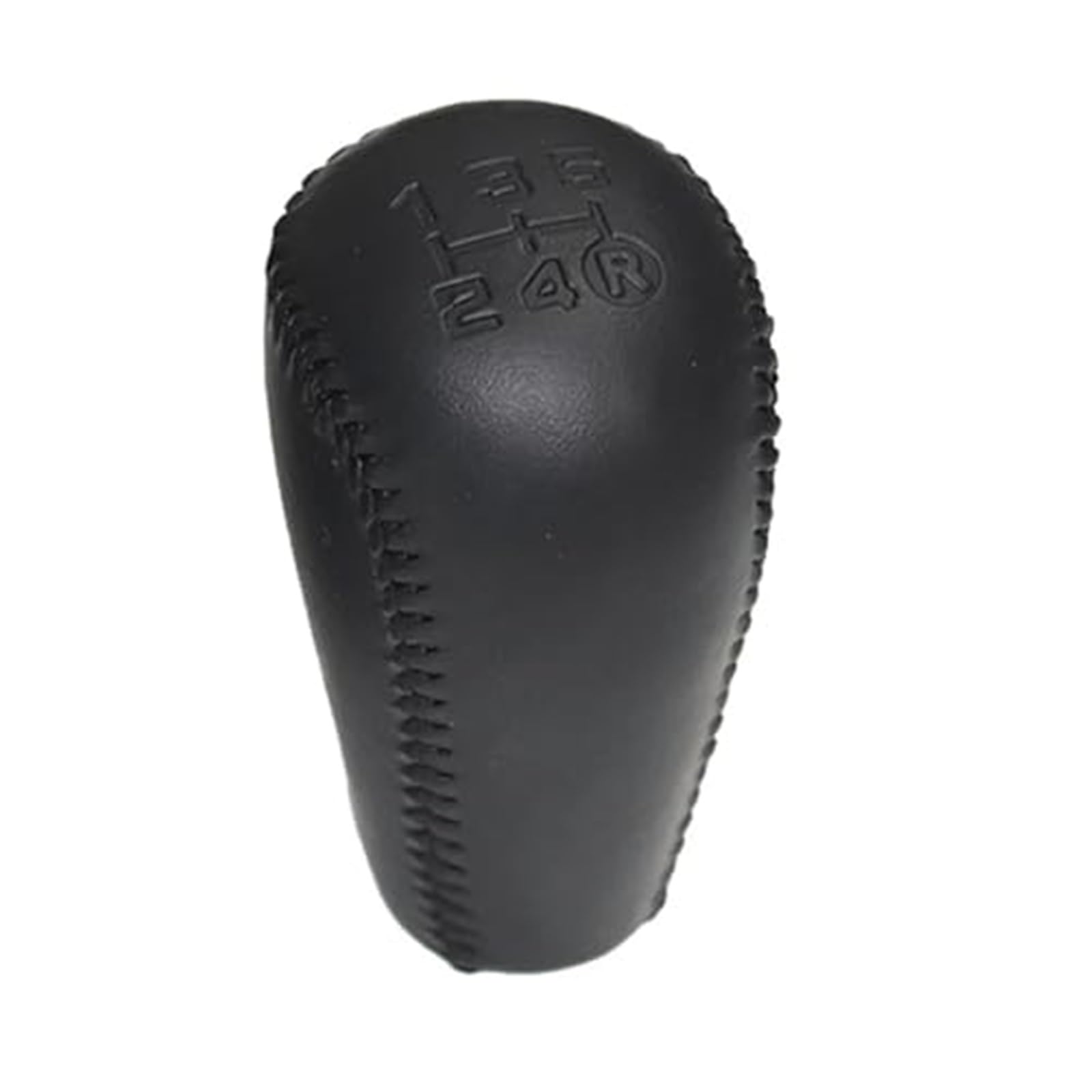 Szwaldaper 5 6 Gang Leder Auto Schaltknauf Kopf Getriebeabdeckung Schalthebel Stick, for Toyota, for Hilux, Vigo KUN26 MK6 2004-2014 Schaltsackabdeckung fürs Auto(Black 5 Speed) von Szwaldaper