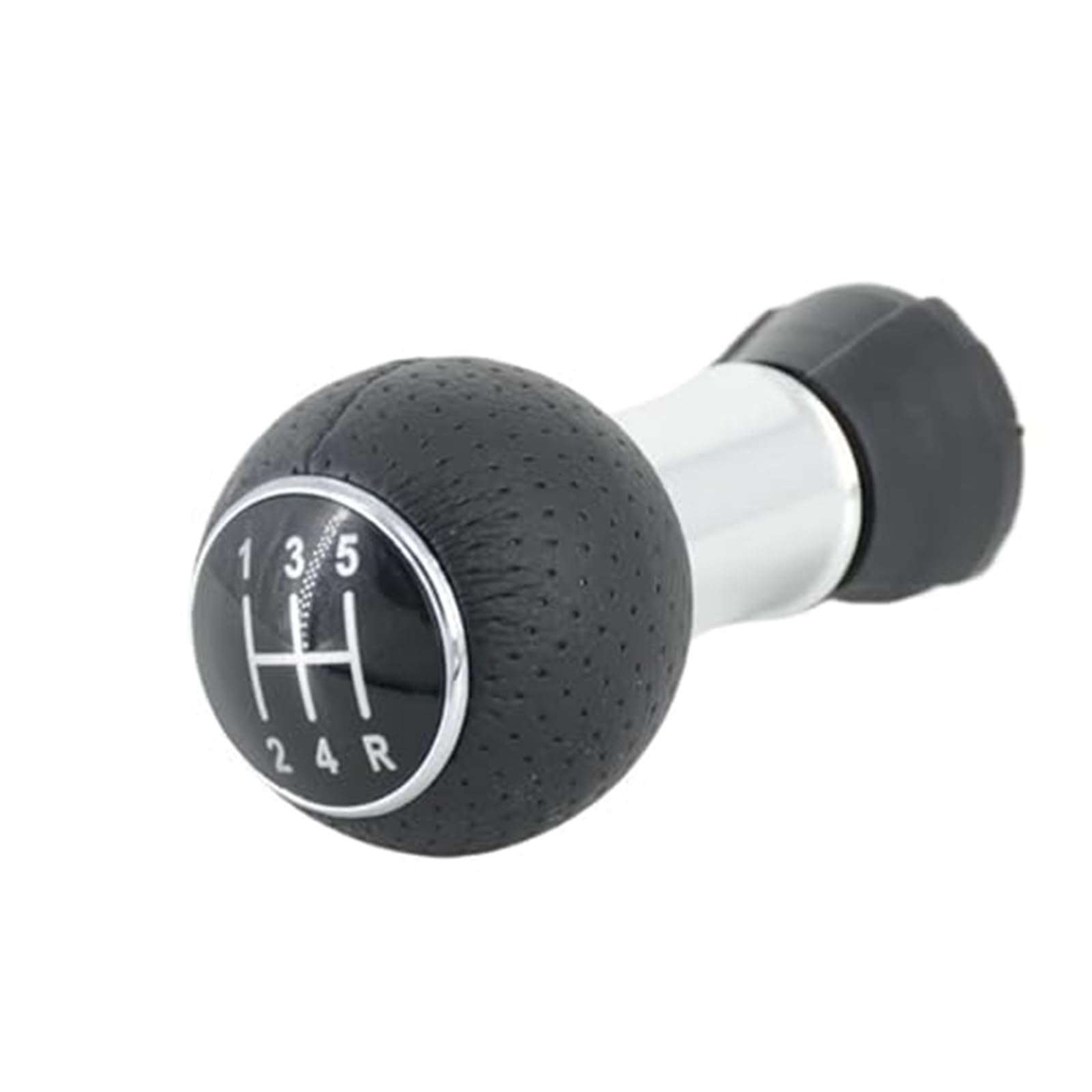 Szwaldaper 5 6 Gang Schaltknauf Hebel Schaltstift Gamasche Kofferraumabdeckung, for VW, for Passat, B5 B5.5 98-04 B5 FL 00-05 3B 3B2 3B5 96-00 Schaltsackabdeckung fürs Auto(Black 12345R Gear Knob) von Szwaldaper