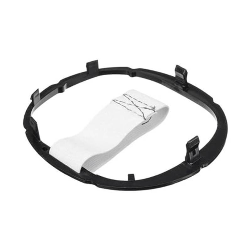 Szwaldaper 5-Gang-Auto-Schaltknauf-Abdeckung, for FIAT, 500 500c 2007–2013, Panda 2003–2012, Hebel-Gamaschen-Staubschutz Schaltsackabdeckung fürs Auto(Black Retaining Ring) von Szwaldaper