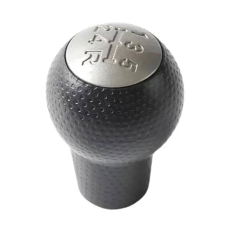 Szwaldaper 5-Gang-Auto-Schaltknauf-Gamaschenabdeckung, for Jazz, 2009–2015, manueller Schalthebel-Kofferraumhüllenkragen Schaltsackabdeckung fürs Auto(Black Gear knob only) von Szwaldaper