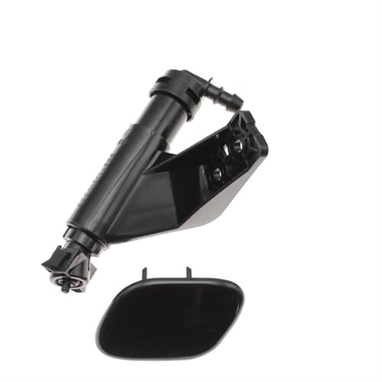 Szwaldaper 98671-2W000 98672-2W000 Frontscheinwerfer-Waschanlage, Düsenpumpe, Zylinderkopfhaube, Jet, for Hyundai, Santa Fe DM 2013 2014 2015 Scheibenwischer-Waschpumpenmotor(Black Left Side) von Szwaldaper