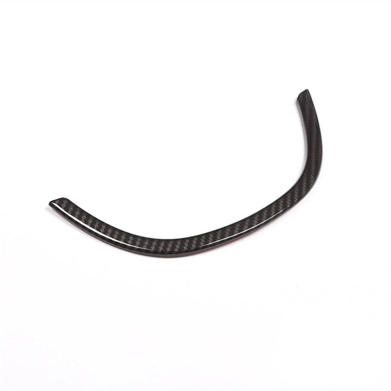 Szwaldaper ABS-Lenkrad-Dekorationsstreifen im Carbonfaser-Stil, Zierleisten for Autozubehör, for, 5er F10 520 525 2011-2017 Auto-Lenkradaufkleber von Szwaldaper