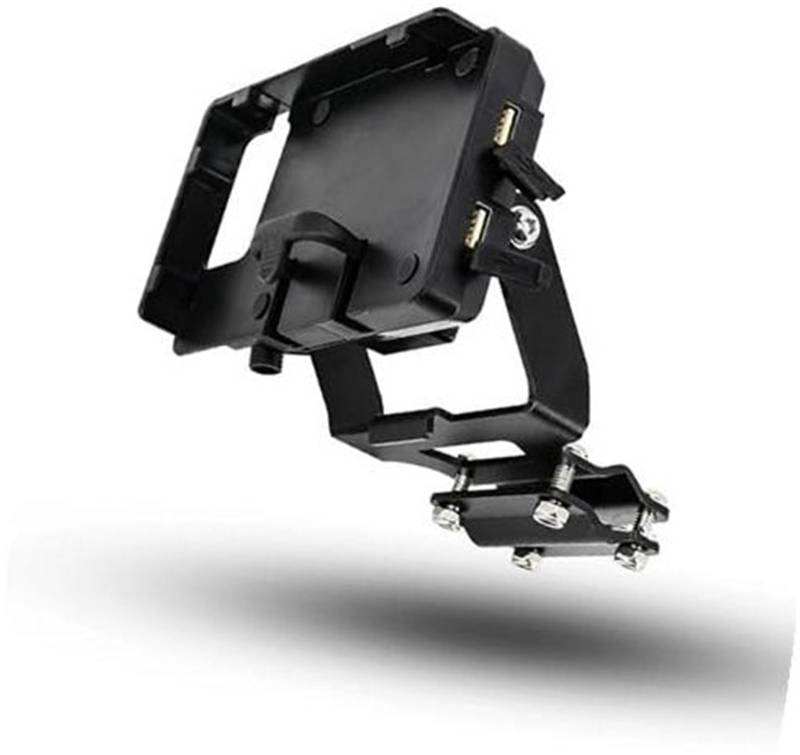 Szwaldaper Abnehmbarer Telefonhalter, for Afrika, for Twin, for CRF1000L 2018-2019 Motorrad-Windschutzscheibenständerhalter Telefon Mobiltelefon GPS-Navigationsplattenhalterung Motorrad-Telefonhalteru von Szwaldaper