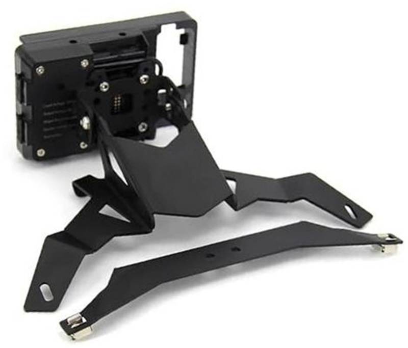 Szwaldaper Abnehmbarer Telefonhalter for R 1200 RT R1200RT 2014-2019 Navigationshalterung Motorrad-GPS-Navigator USB-Ladetelefonhalter Motorrad-Telefonhalterung(Black A-Kit) von Szwaldaper