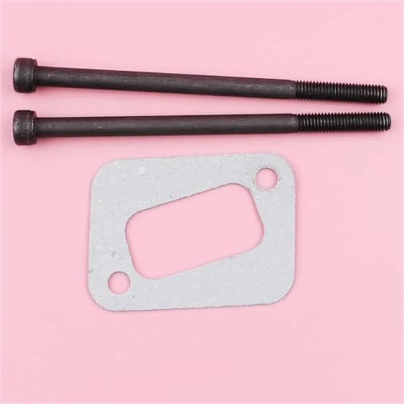 Szwaldaper Auspuff-Schalldämpferschraube mit Dichtung, for Husqvarna, 340 345 346 346XP 350 351 353 Kettensägen-Ersatzteil von Szwaldaper