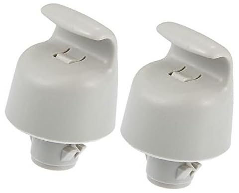 Szwaldaper Auto ABS Sonnenblende Haken Clip Halterung, for Nissan, 2 Stück Grau Auto-Sonnenblenden-Clip von Szwaldaper