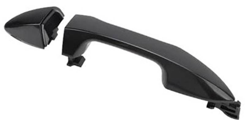 Szwaldaper Auto-Außentürgriff, 2-teiliges Auto-Außentürgriff-Set, Exquisite Textur, Komfortables G-Tür-Außengriff-Kit, for Fahrzeug ONT Links Autotürgriffabdeckung(Black Rear Left: 83210-2S000) von Szwaldaper