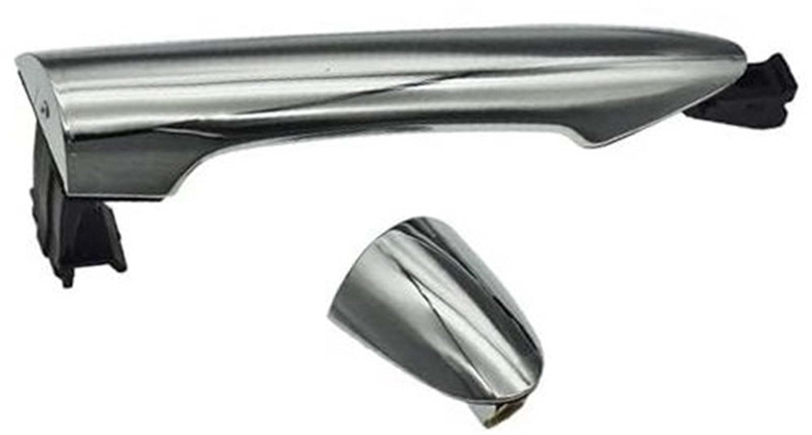 Szwaldaper Auto Außentürgriff, for Kia, for Picanto 2011 2012 2013 2014 2015 2016 Chrom 82651-1Y000 82661-1Y000 83651-1Y000 83661-1Y000 Autotürgriffabdeckung(Black RR) von Szwaldaper