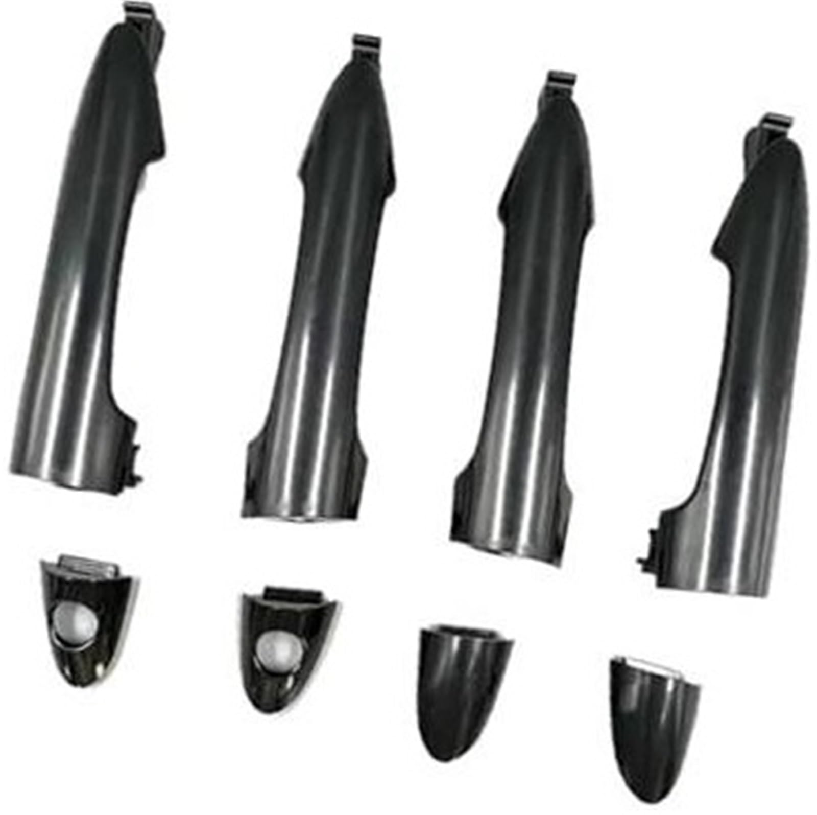Szwaldaper Auto-Außentürgriff, for Kia, for Picanto 2011 2012 2013 2014 2015 2016 Hinten Vorne, for Hinten Außentürgriff Äußerer Türgriff Autotürgriffabdeckung(Black Rear Right) von Szwaldaper