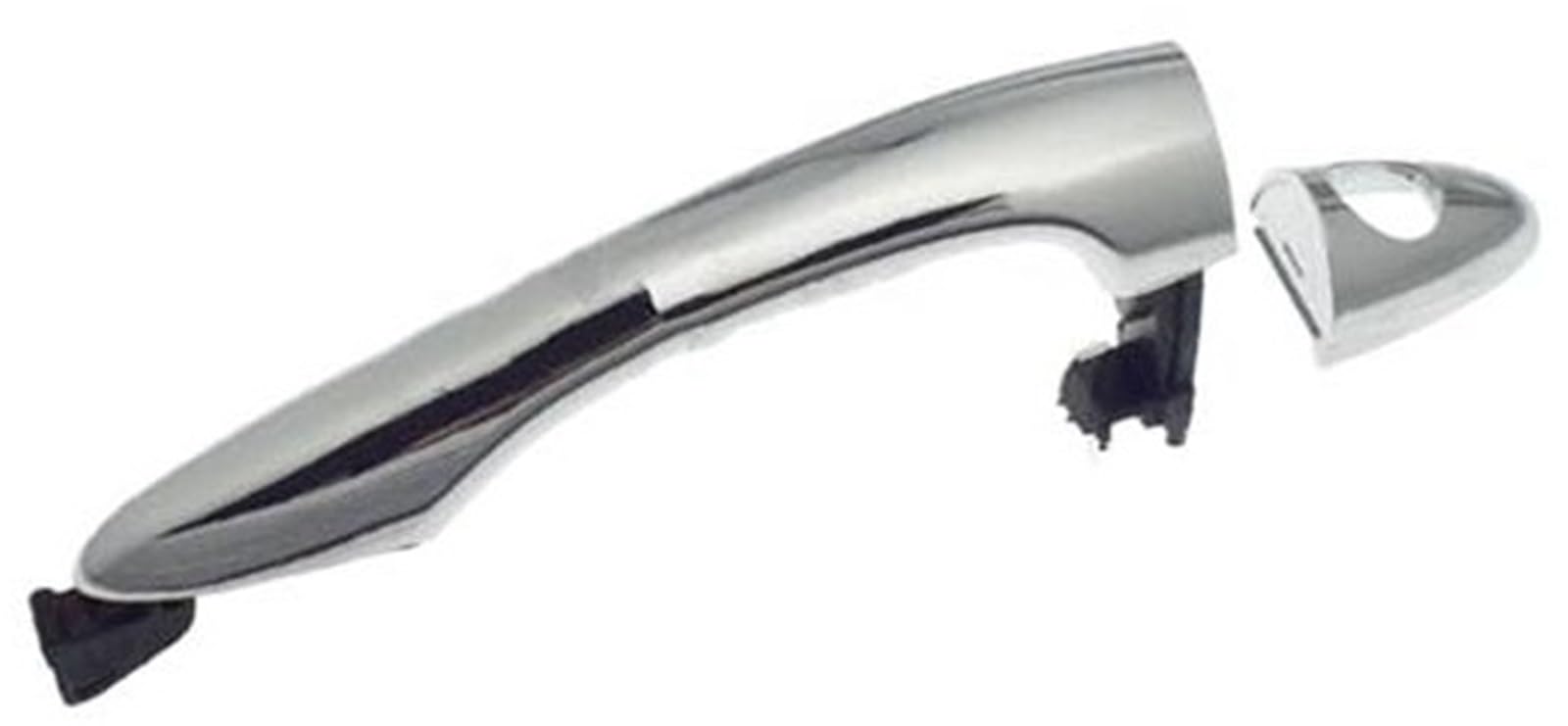 Szwaldaper Auto Außentürgriff, for Kia, for Sportage 2011-2016 82661-3W000 82651-3W000 83651-3W000 Chrom Vorne Hinten Links Rechts Außen Außentürgriff Autotürgriffabdeckung(Black Front Left) von Szwaldaper