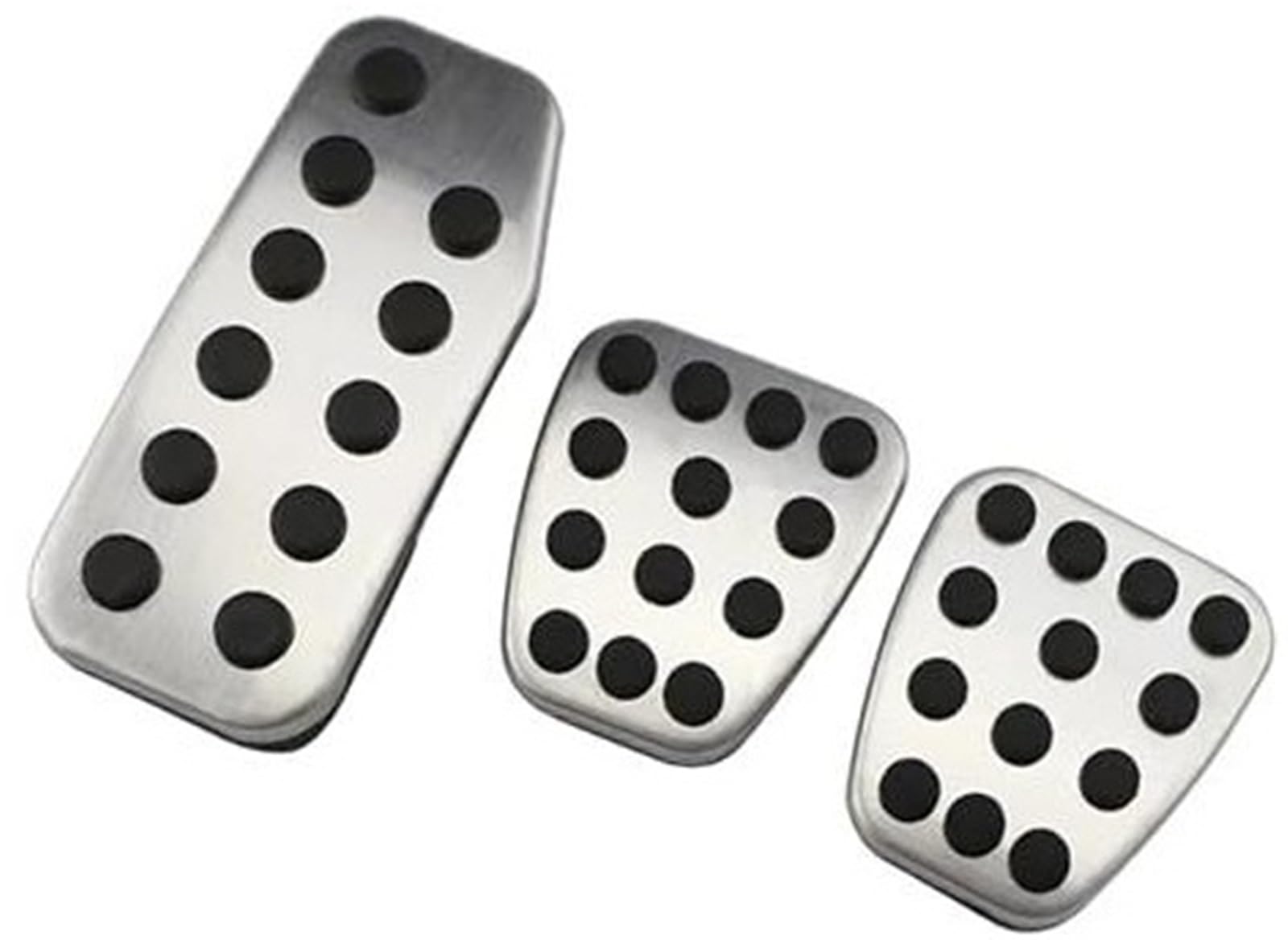 Szwaldaper Auto-Auto-Pedalabdeckung, for Jazz, GK5, for Vezel, HRV XRV City Crider 2014–2019 Bremskupplungs-Gaspedal-Zubehör Auto-Bremspedalabdeckung(Black MT Pedal) von Szwaldaper