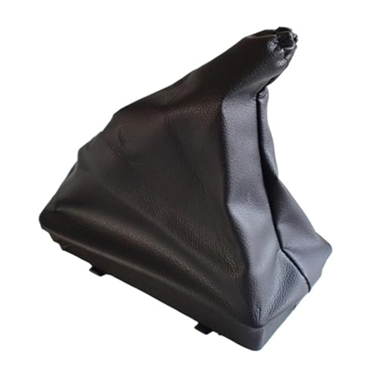 Szwaldaper Auto-Handbrems-Schaltknauf-Abdeckung, for Vauxhall, for Opel, Corsa C Combo 01–06, Schalthebelmanschette, Leder, Auto-Dekor, Autozubehör Schaltsackabdeckung fürs Auto(Black Handbrake) von Szwaldaper