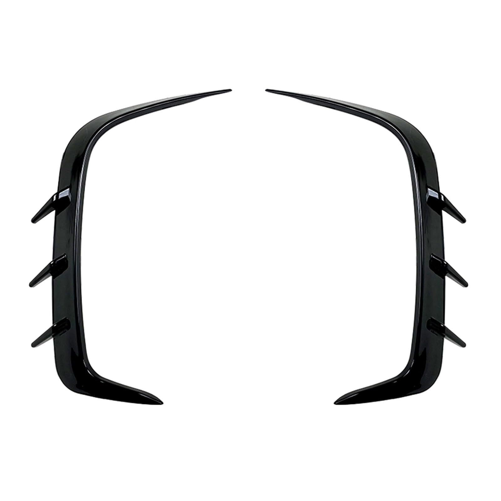Szwaldaper Auto Heckstoßstangen-Seitensplitter-Verkleidung, for, 4er G22 G23 425i 430i M440i M Sport, schwarz glänzend, Entlüftungsspoiler, Canard-Abdeckung Lüftungsblende für Nebelscheinwerfer Szwaldaper Auto Heckstoßstangen-Seitensplitter-Verkleidung, for, 4er G22 G23 425i 430i M440i M Sport, schwarz glänzend, Entlüftungsspoiler, Canard-Abdeckung Lüftungsblende für Nebelscheinwerfer von Szwaldaper