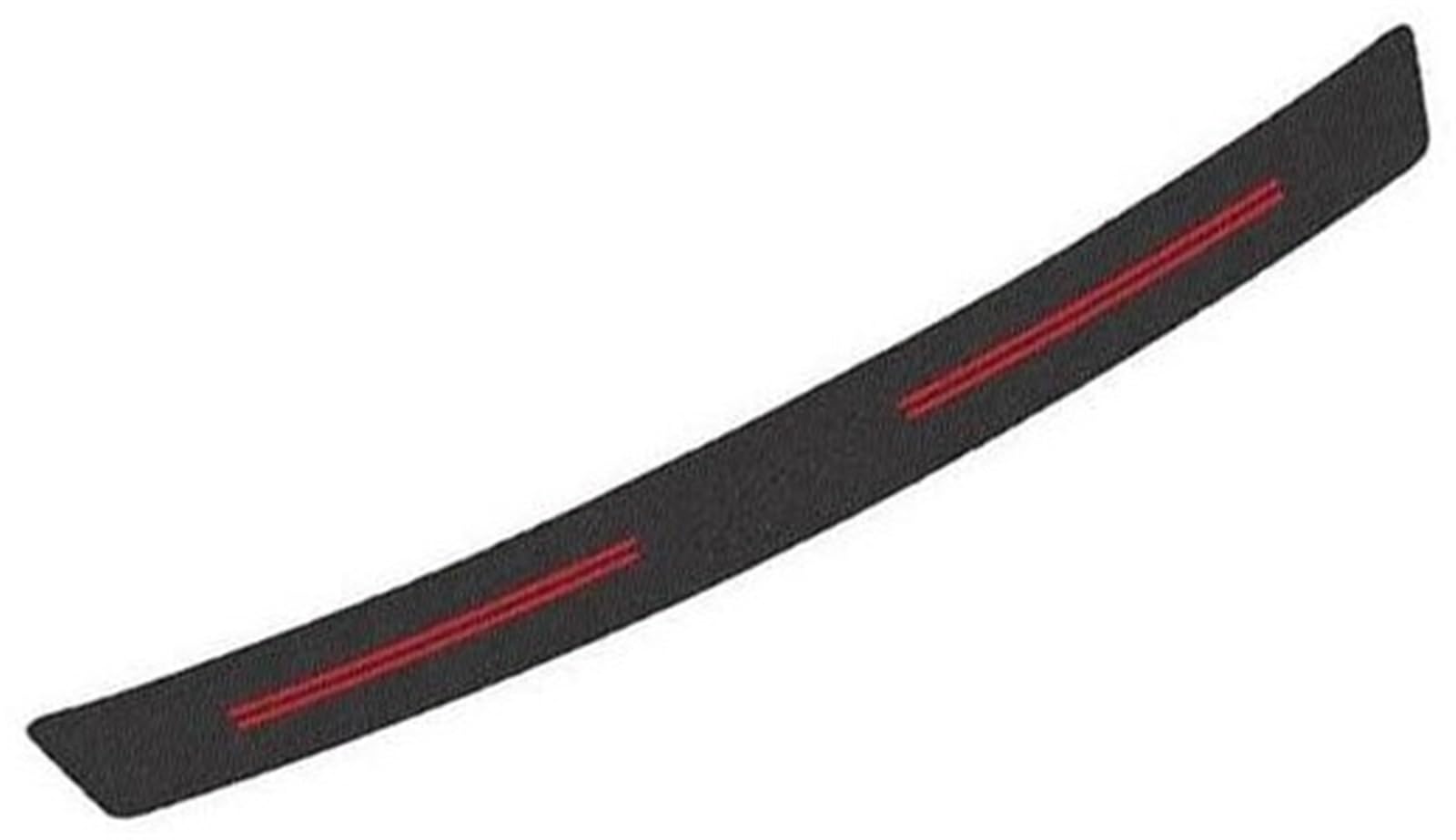 Szwaldaper Auto-Hinterstoßstangen-Abnutzungsabdeckungs-Abziehbilder, Kohlefaser-Schutz, Auto-Hinterkofferraum-Schutzaufkleber, Pedalabdeckung, for Peugeot, 206 Auto-Heckstoßstangenschutz aus Gummi(Red Szwaldaper Auto-Hinterstoßstangen-Abnutzungsabdeckungs-Abziehbilder, Kohlefaser-Schutz, Auto-Hinterkofferraum-Schutzaufkleber, Pedalabdeckung, for Peugeot, 206 Auto-Heckstoßstangenschutz aus Gummi(Red von Szwaldaper