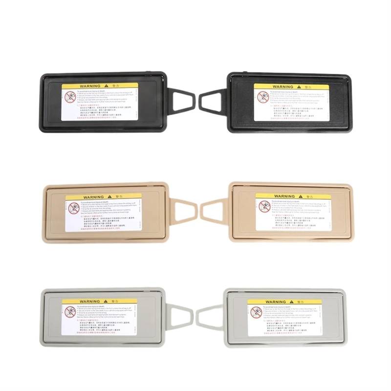 Szwaldaper Auto-Innenausstattung, Sonnenschutz, Visier, Make-up-Kosmetikspiegelabdeckung, for Mercedes-Benz, W221 S-Klasse W216 CL-Klasse 2218104117 Kosmetikspiegel für die Sonnenblende im Auto(Left B von Szwaldaper