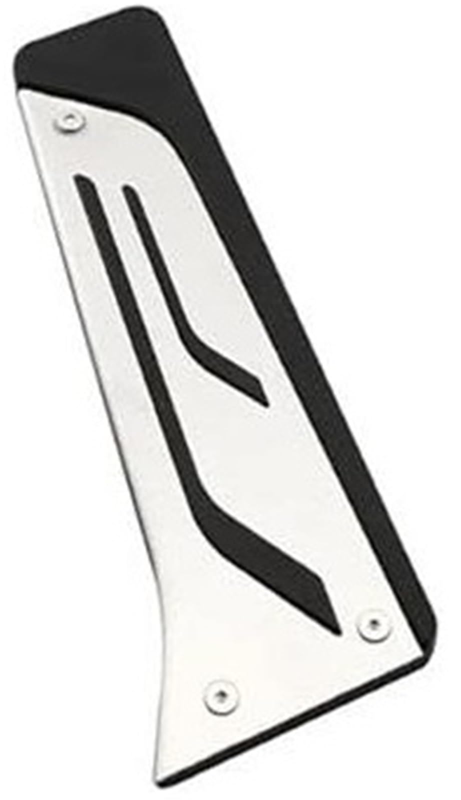 Szwaldaper Auto-Kraftstoffbremspedalabdeckung, for, 3 M3 X3 X4 X5 X6 F20 F30 E34 E39 E70 E71 E90 E46 GT3 Autopedale Edelstahl Auto-Bremspedalabdeckung(Black 1Pcs Gas Pedal) von Szwaldaper