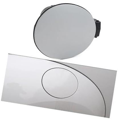 Szwaldaper Auto-Kraftstofftank-Einfüllstutzen-Klappenabdeckung 5C5809999C, for VW, Beettle 5C 2012 2013 2014 2015 2016 2017 2018 2019 Unlackiert Tankdeckel für Autos von Szwaldaper