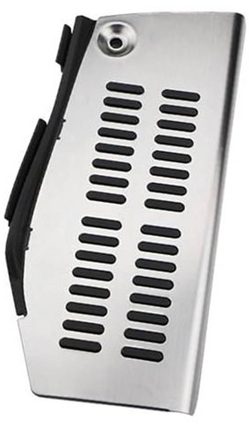 Szwaldaper Auto-Pedalabdeckung for A3 S3 8L 1995–2003, Edelstahl-Bremse, Dead Rest, Fußpedal-Schutzabdeckungen Auto-Bremspedalabdeckung(Black 1Pcs Rest Pedal) von Szwaldaper
