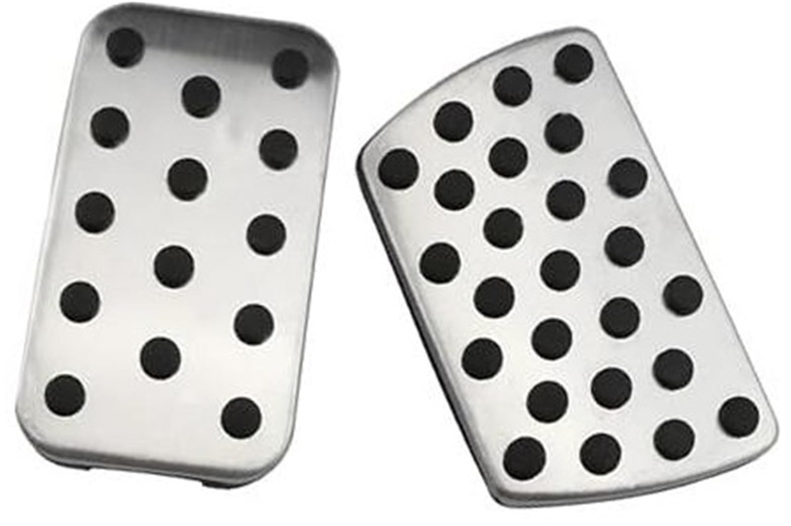 Szwaldaper Auto-Pedalabdeckungen, for Civic, CRV Jade, for Accord, Elysion Odyssey, Pedale, Gaspedal, Bremse, Kraftstoffbremse, Fußstütze Auto-Bremspedalabdeckung(Black at 2Pcs) von Szwaldaper