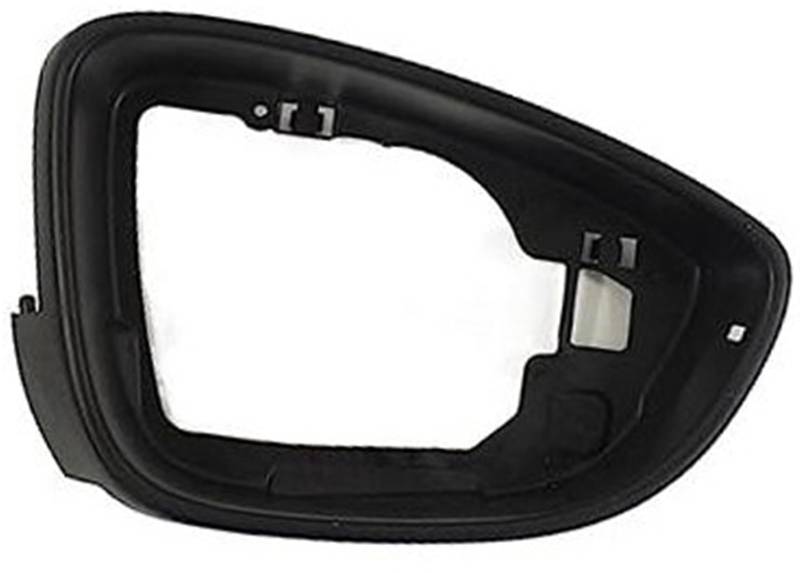 Szwaldaper Auto-Rückspiegelgehäuse, Auto-glänzendes Seitenspiegelgehäuse, Rahmen, Rückspiegelhalter-Verkleidung, for Jetta, 6, for Passat, B7-Zubehör Abdeckrahmen für Auto-Außenspiegel von Szwaldaper