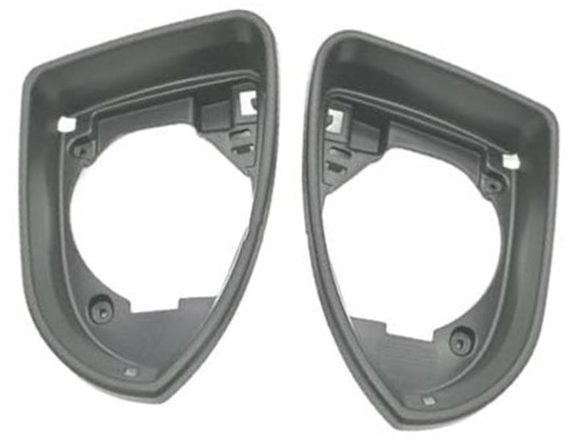 Szwaldaper Auto-Rückspiegelgehäuse, automatischer Seitenspiegel-Gehäuserahmen, for Golf, 7 MK7 7,5 GTD R GTI VII 2013 2020, Halterverkleidung Links/rechts Abdeckrahmen für Auto-Außenspiegel von Szwaldaper
